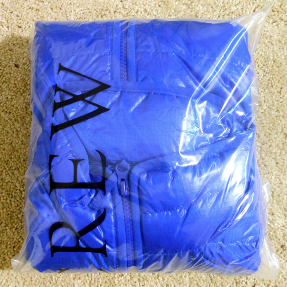 J CREW Lightweight Puffer Jacket S NWT $188 REGAL BLUE - Picture 8 of 8